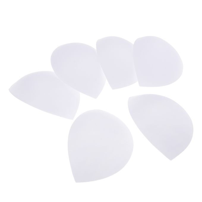 3 Pairs White Bra Pads Inserts Womens Comfortable Sports Bikini White