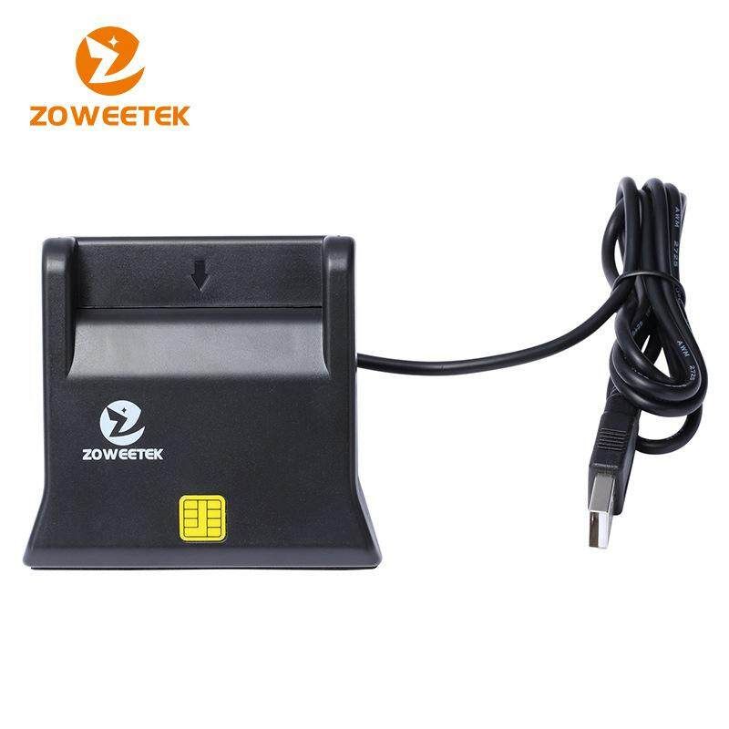 ZW-2026-3 EMV USB Smart Card Reader Writer DOD USB Common Access CAC