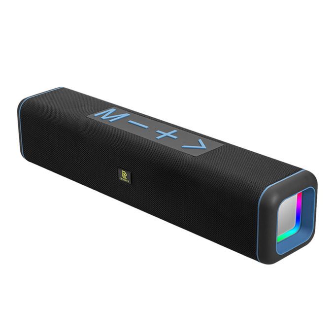 Portable Bluetooth Speakers Stereo USB Outdoors Travel Home Party Blue