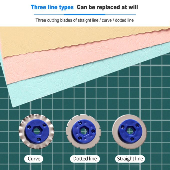 Rotary Cutter 3in1 Cutting Machine With 3pcs Replacement
