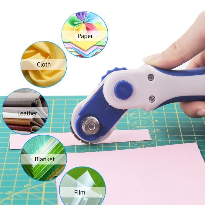 Rotary Cutter 3in1 Cutting Machine With 3pcs Replacement