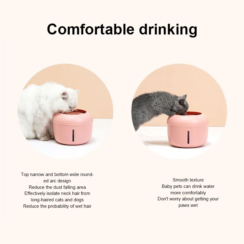 Pet Drinking Fountain Water Dispenser For Pets, Specification: 20x20x15.3cm