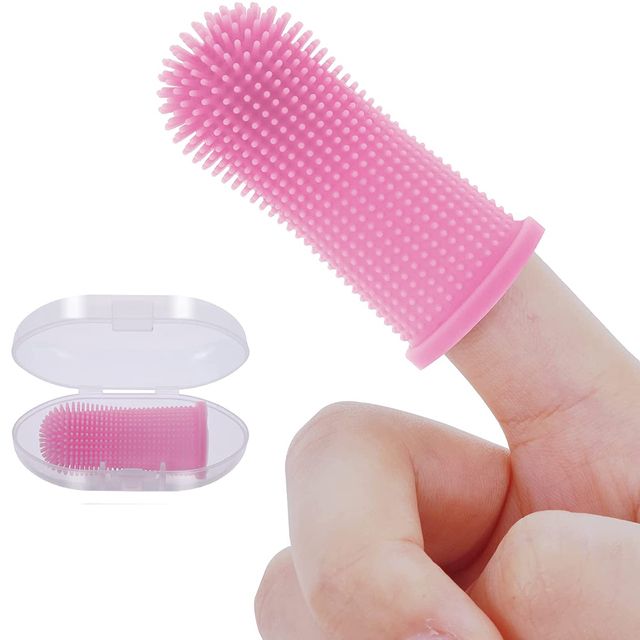Pet Finger Toothbrush Teeth Cleaning