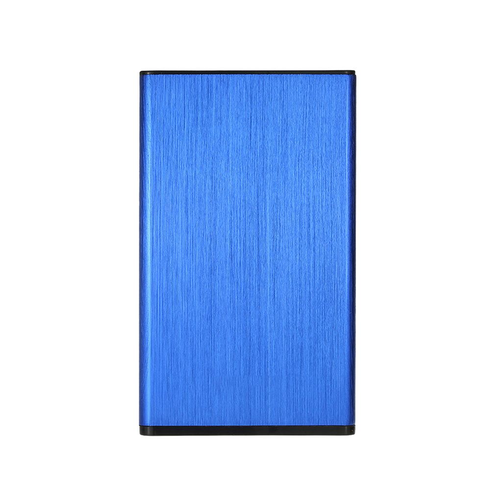 Blue USB2.0 IDE 2.5" External Hard Disk Drive HDD Case Box Blue