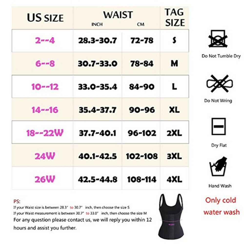 Flat Stomach For Slim Woman Neoprene Body Sweat Vest Sauna Post-partum Support Waist Trainer Corset Abdomen Reducer