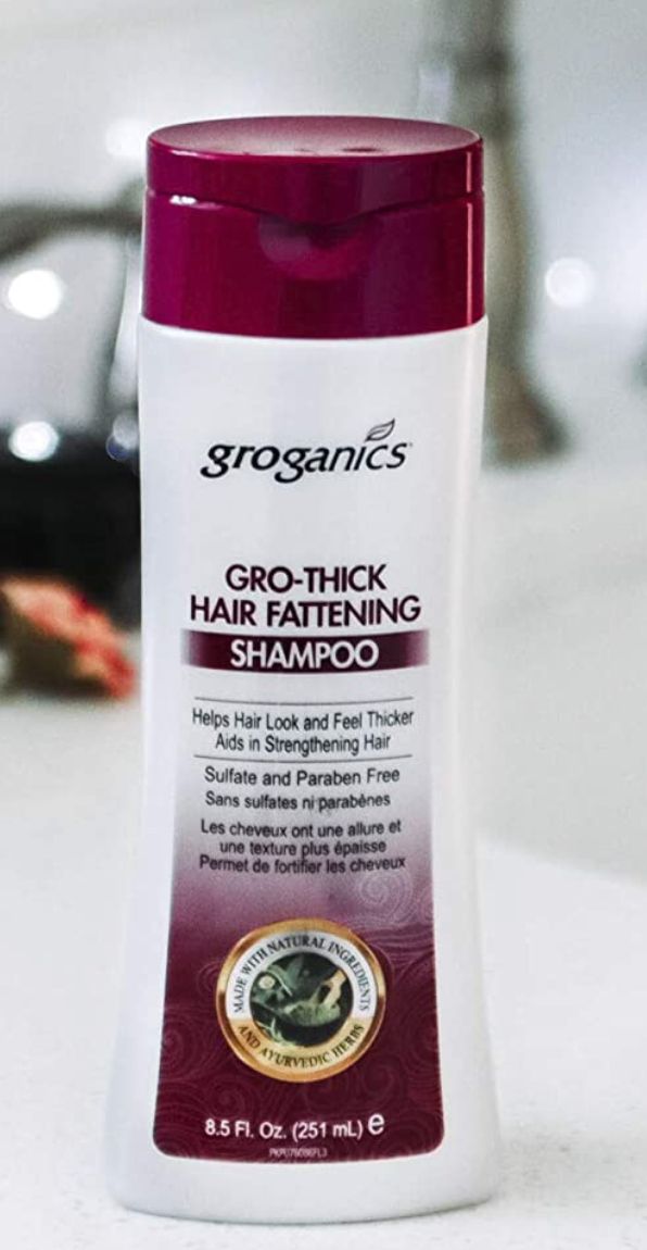 Gro-thick Hair Fattening Shampoo 8 Fl Oz