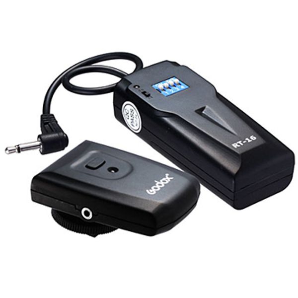 Godox RT-16 16-Channel Wireless Studio Strobe Flash Trier Remote Shutter For Canon Nikon DSLR Camera Flashlight Synchronizer