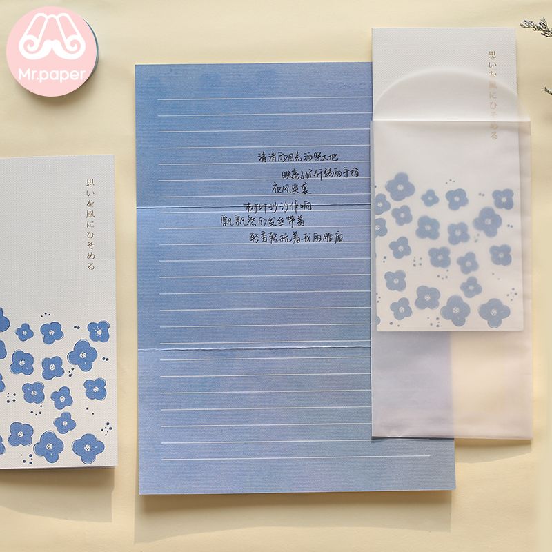 Mr Paper 4pcs/lot 6 Designs Missing Time With Love