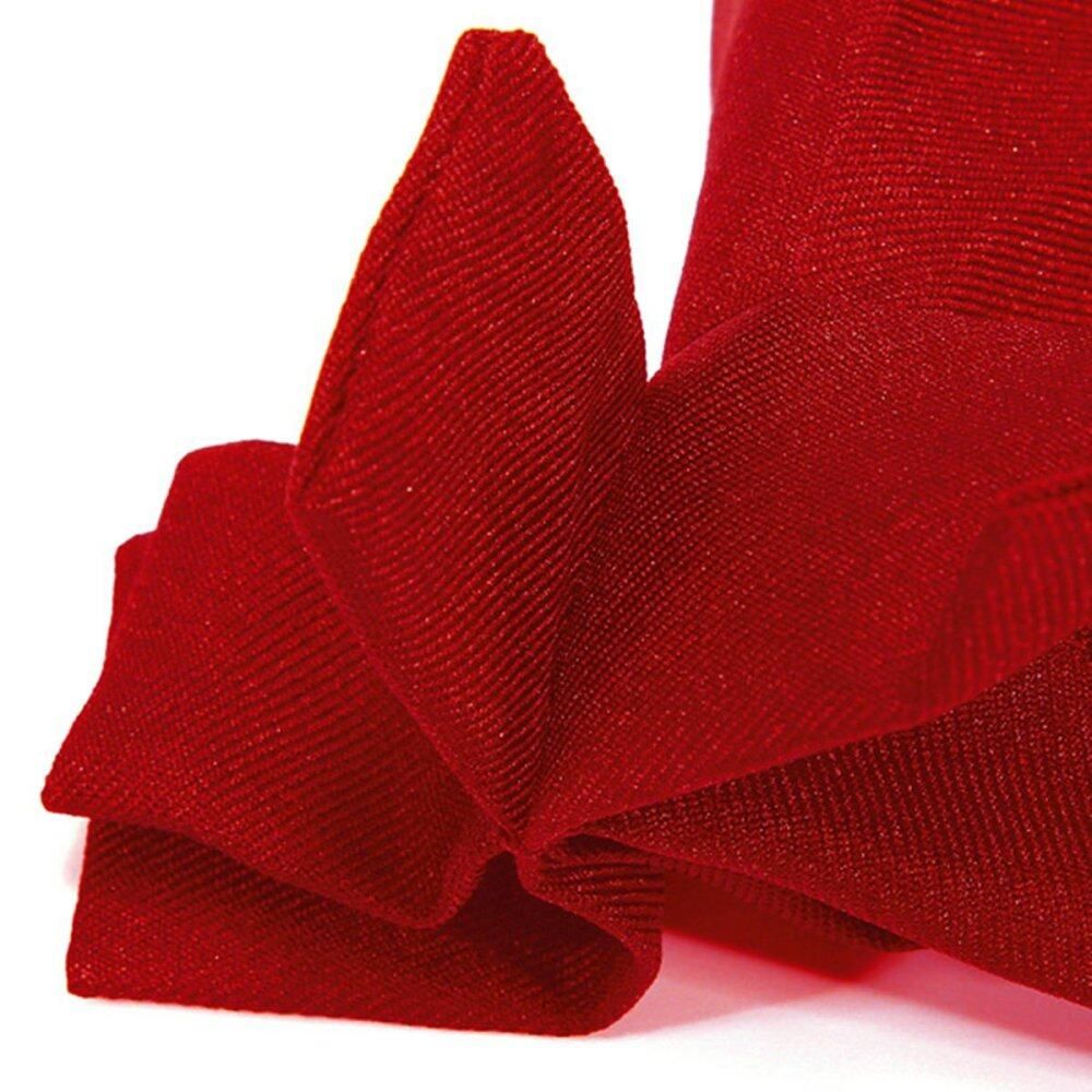 Bow Waist Front Pocket Cooking Chef Waiter Restaurant Kitchen Craft Bib Apron Red (red)