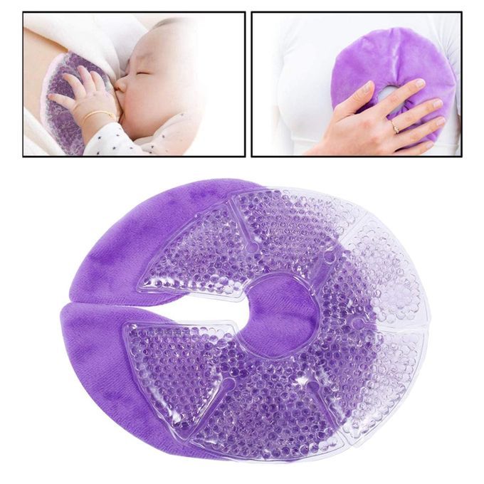 4 Pieces 4x Reusable Bead Ice  Pack Hot Cold Massager For Nursing