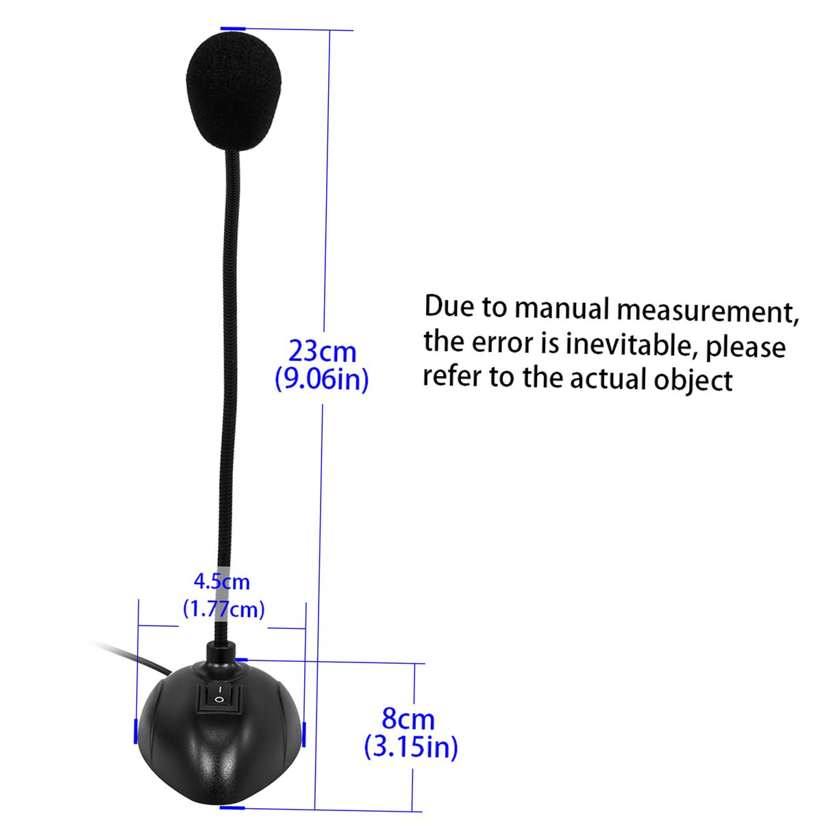 Computer Microphone Desktop Capacitive Microphone Wired