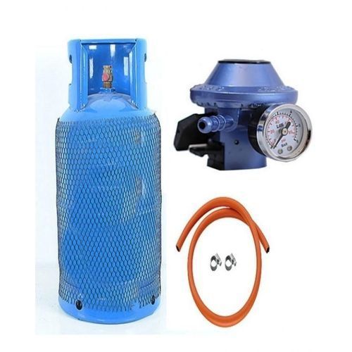 12.5 Kg Gas Cylinder+ Free Hose, Regulator Clip