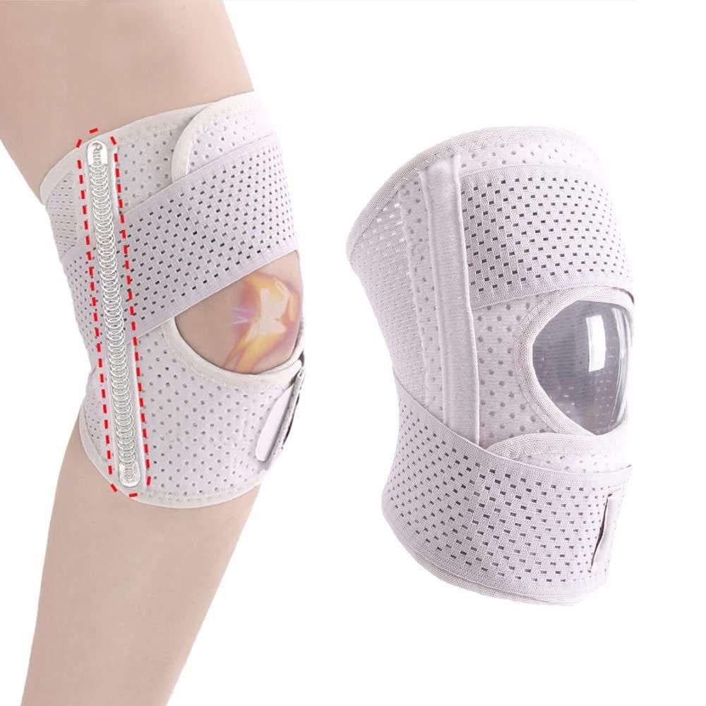 Meniscus Knee Brace, Adjustable Compression Knee Braces with Side Stabilizers