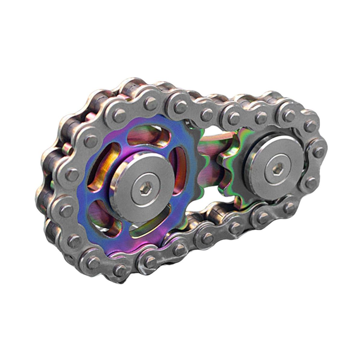 Fingertip Gear Chain Fingertip Sprocket EDC Metal Toy Gear Chain