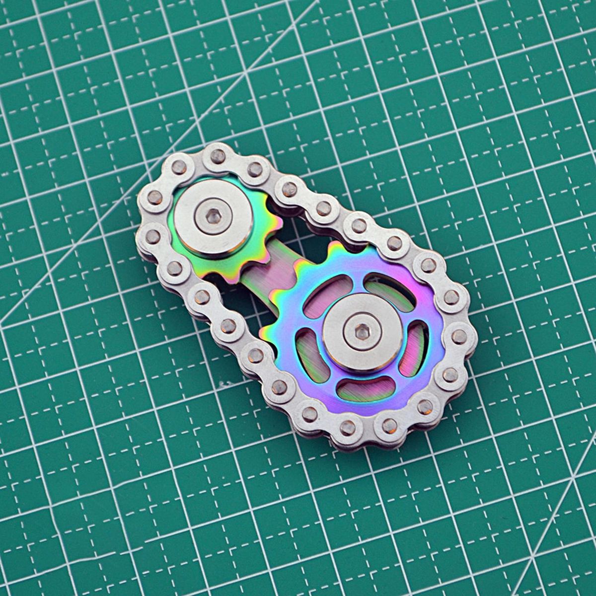Fingertip Gear Chain Fingertip Sprocket EDC Metal Toy Gear Chain