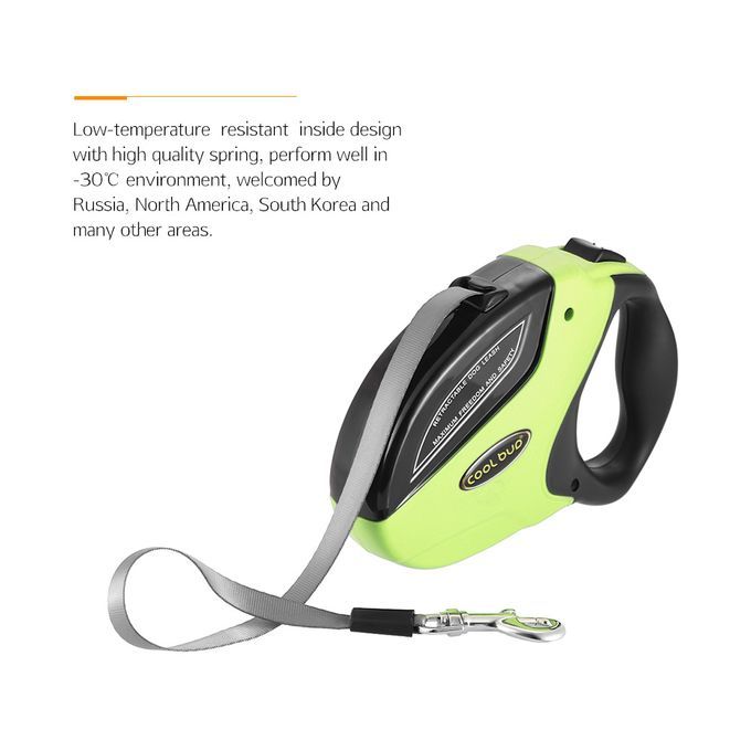 Retractable Dog Walking Leash With Break&Lock Button 16ft-