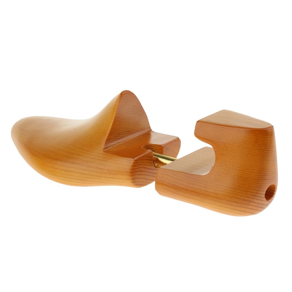 1 Pair Shoe Tree Womens Mens Adjustable Cedar Wood Shoes Width Extender Holder Shaper Keeper