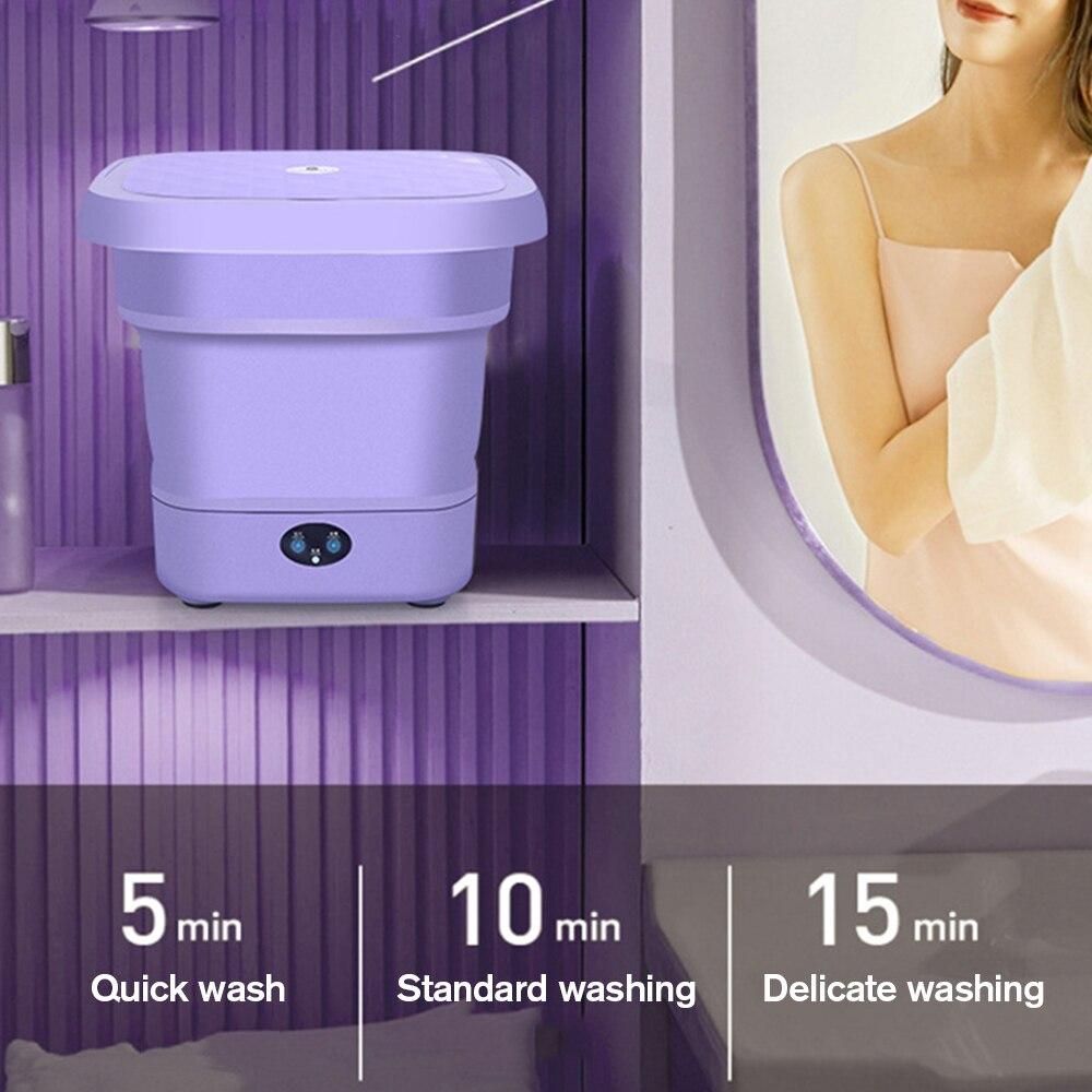 Folding Portable Washer Mini Underwear Sterilization Washer