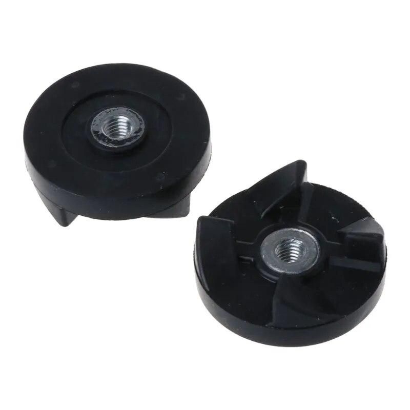 6pcs Replacement 2 Plastic Gear Base 4 Rubber Gear For Magic Spare Parts