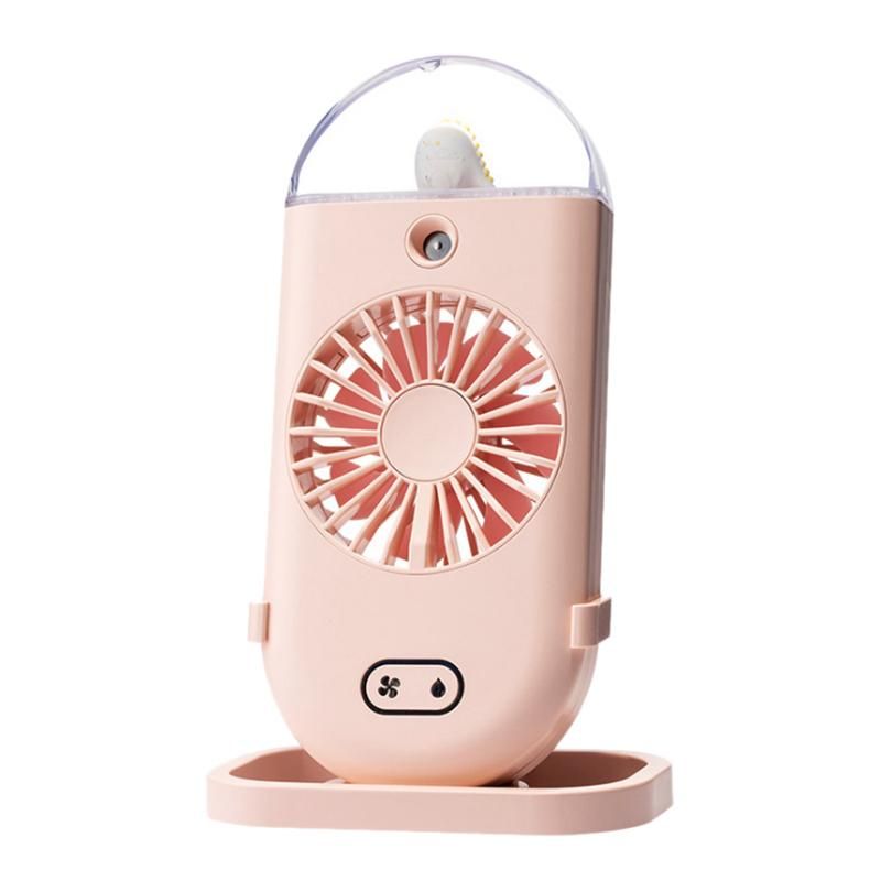 Handheld Spray Fan, Portable Rechargeable USB Humidifier,