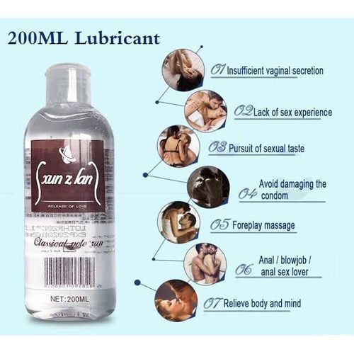 Water Based Soluble Lubricant For Anal, Vaginal Sex- 200ML