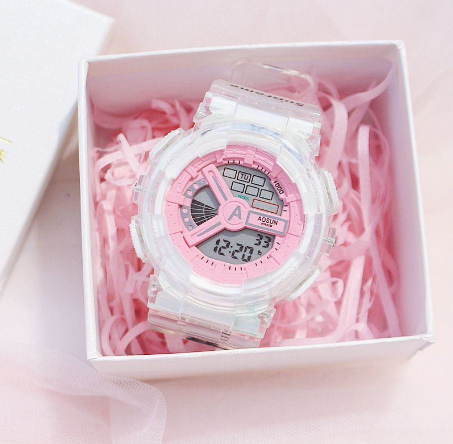 Girls Watch Colorful Electronic Watch Ladies Digital Watches