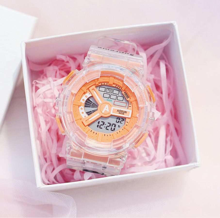 Girls Watch Colorful Electronic Watch Ladies Digital Watches
