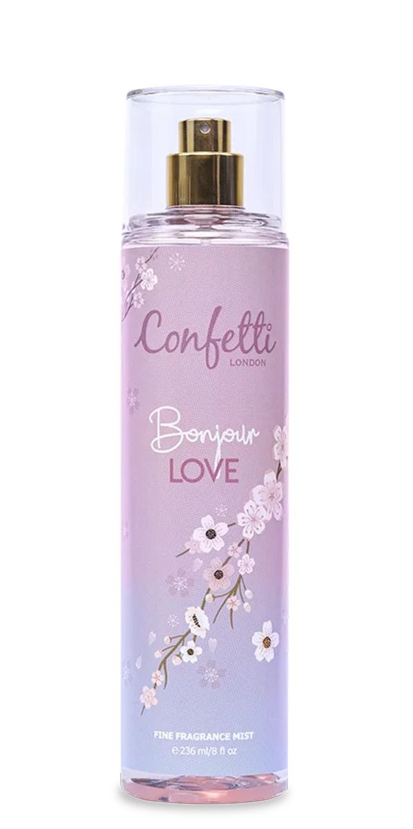 Fine Fragrance Body Mist For Women 236ml-Bonjour Love