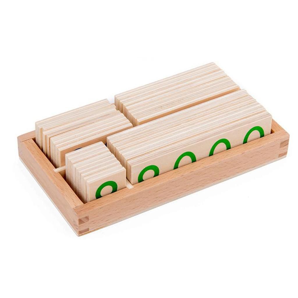 1-9000 Number Card Counting Cognition Teaching Aids For 3 4 5 Years