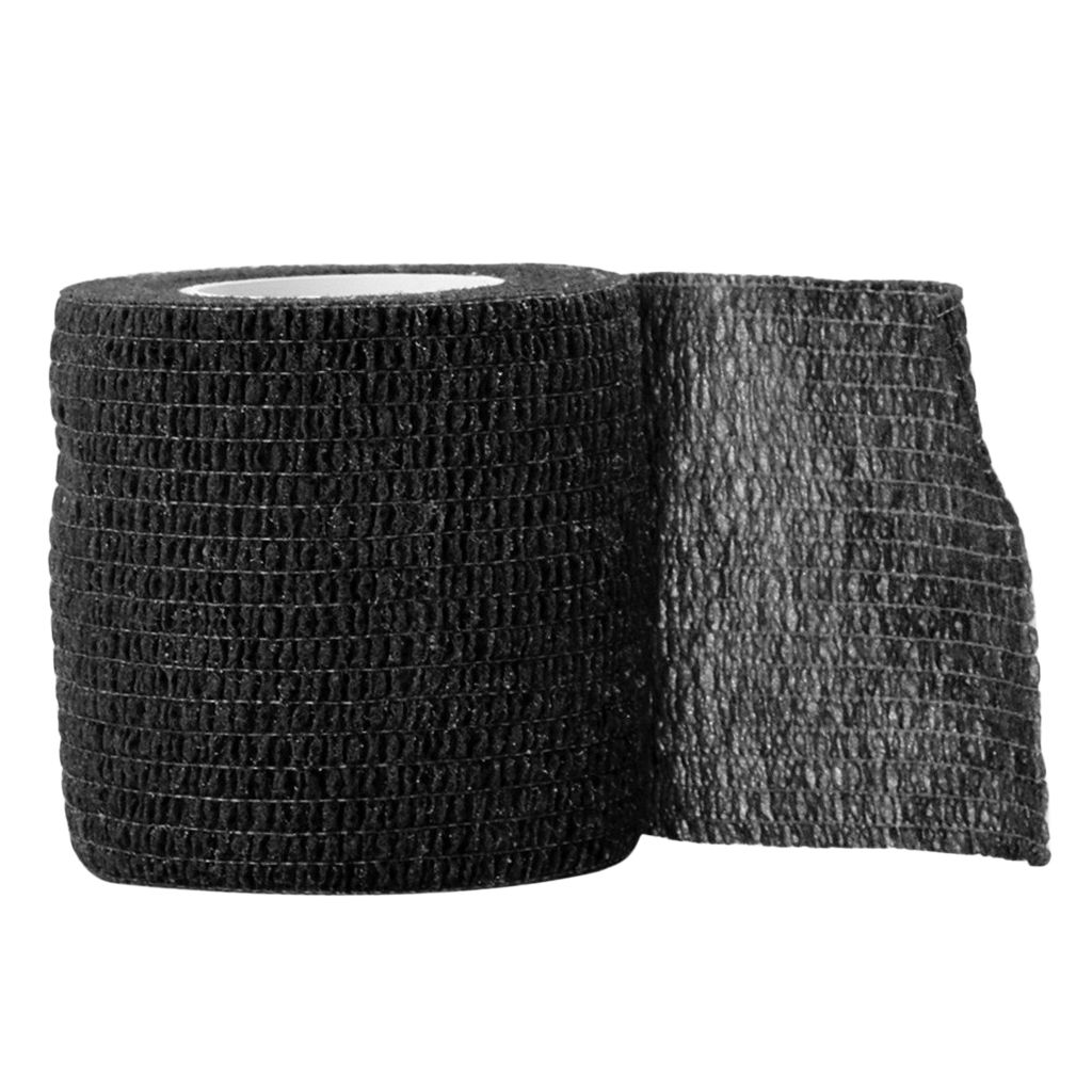 Waterproof Elastic Self Adhesive Bandage Wound Sports Protector Black