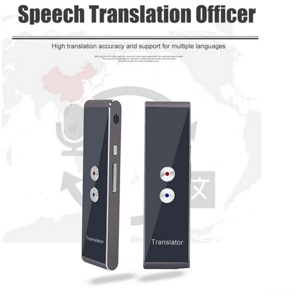 Portable Smart Speech Translator Two-Way Real Time 30 Multi-Language Translation For Learning Travelling Business Meeting ASQOA
