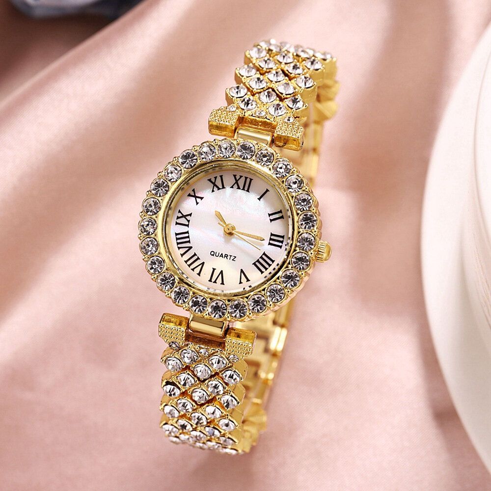XSVO A07069 Women Gift Set 2pcs Elegant Luxury Style Quartz