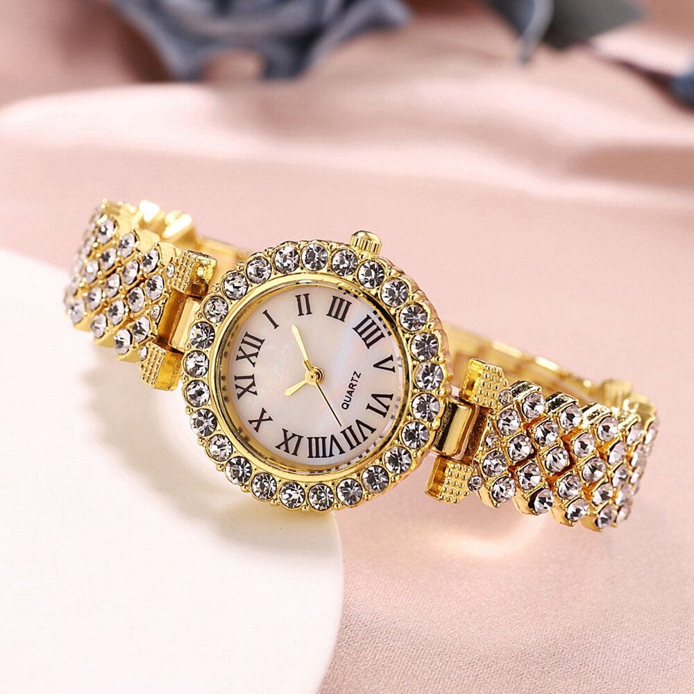 XSVO A07069 Women Gift Set 2pcs Elegant Luxury Style Quartz
