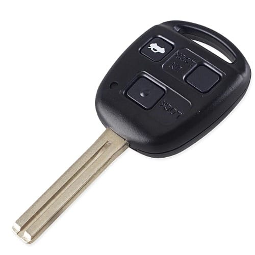 3 Button Remote Car Key With Chip For Lexus Rx350 Rx450h Rx400h Rx330 Ex330 2004-2010