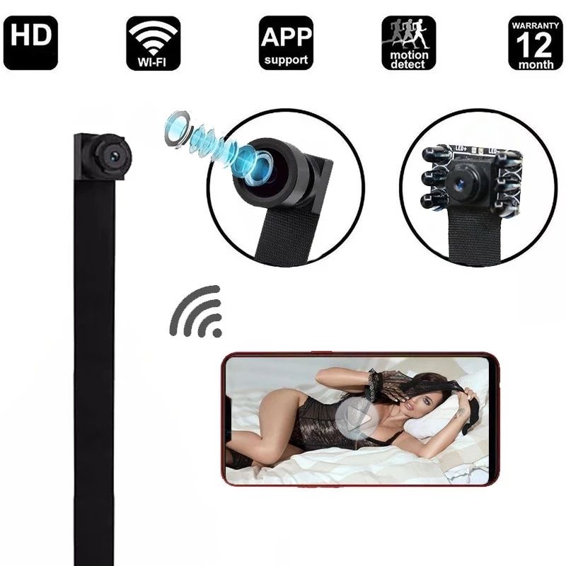 WiFi Ip Mini Nanny Camera HD 4K 1080P Module Motion P2P Cam