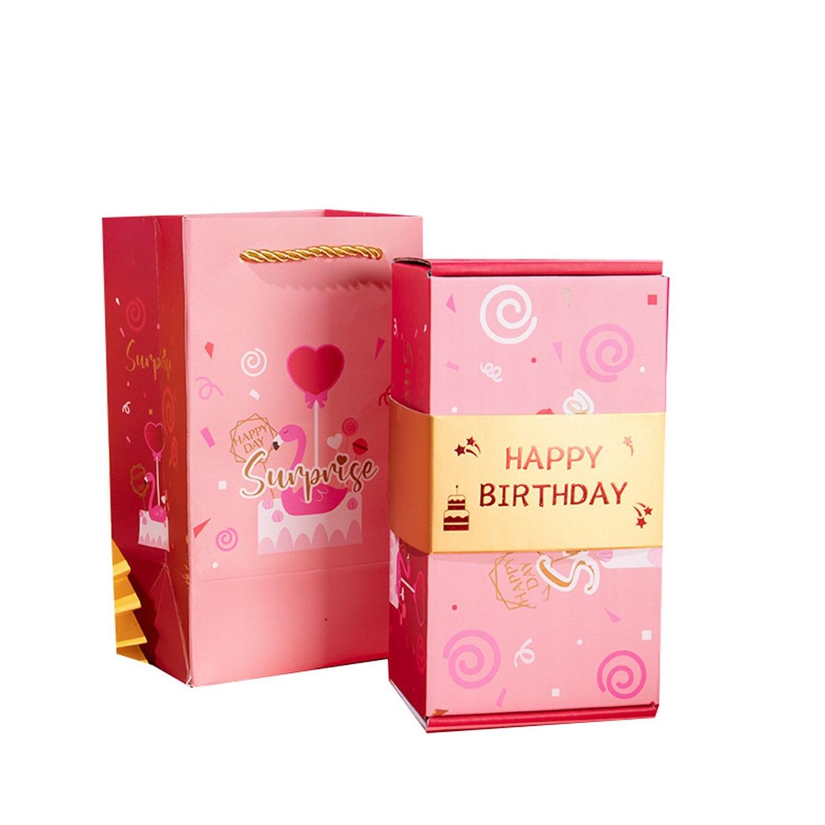 Surprise Gift Box Surprise Bounce Gift Box Set Unleash Joy for Gifting Light Pink