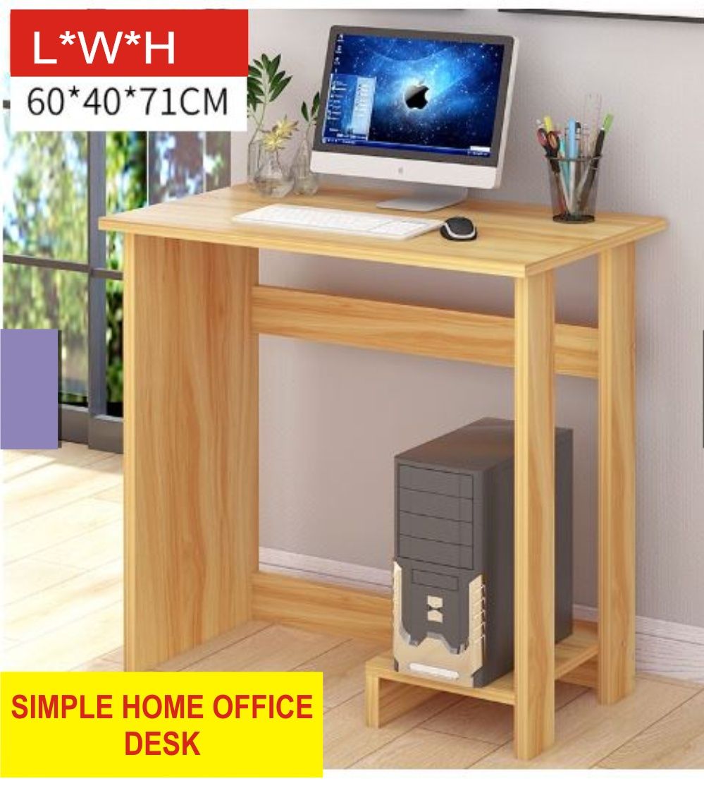 Compact Home OFFICE Desk - Small Space Table Desktop Laptop