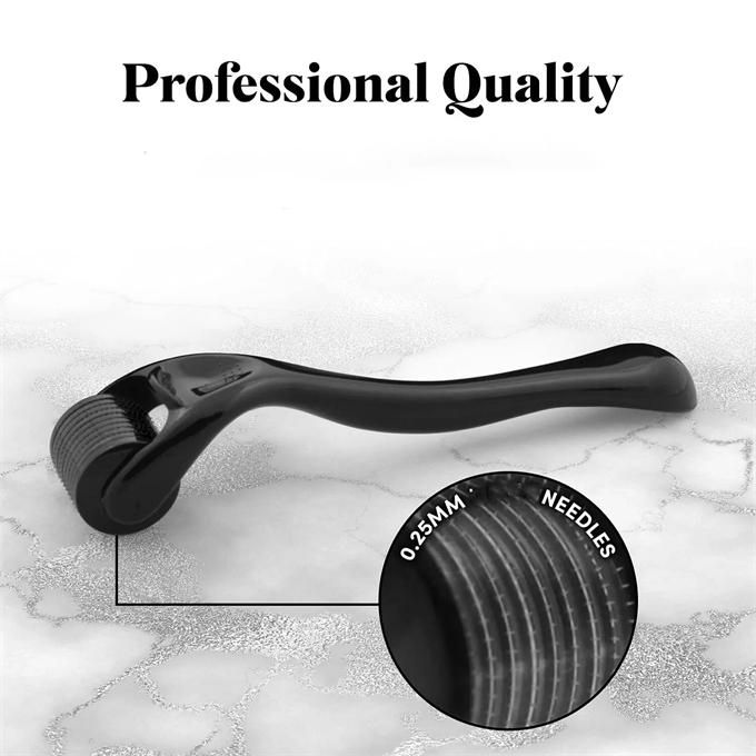 Health and beauty 540 microneedle derma roller instrument facial 0.40 mm titanium needle skin care tool