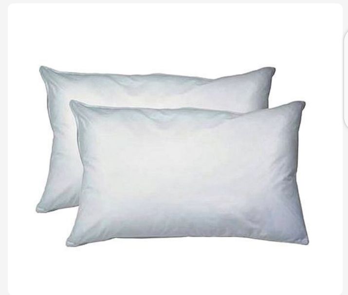 2in1 BIG PILLOW FIBRE  - White.