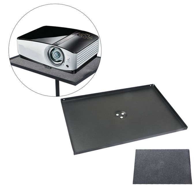 Projector Tripod Stand Foldable Outdoor Indoor Computer Mount Tray