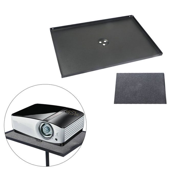 Projector Tripod Stand Foldable Outdoor Indoor Computer Mount Tray