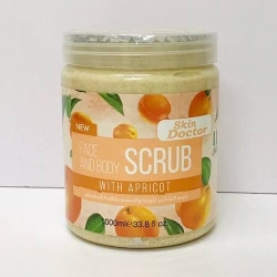 Skin Doctor Apricot Face + Body Scrub For Acne Treatment, Stretch Marks, Anti-ageing!