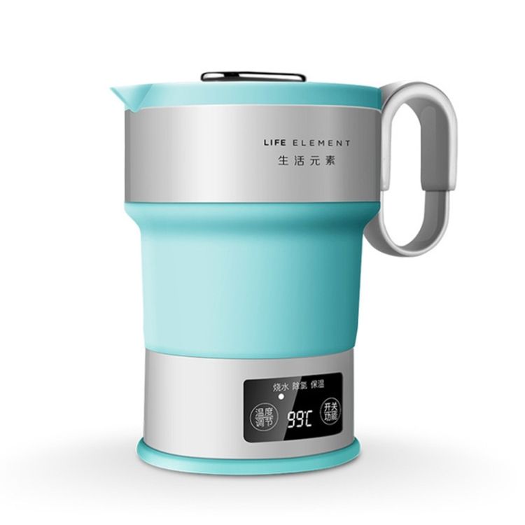 Folding Electric Kettle Travel Portable Water Heater Boiler