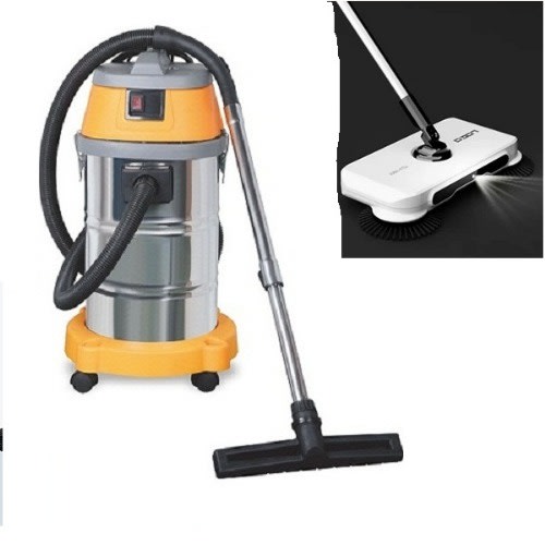 Vacuum Cleaner - 30l - 1200w + Gift Of 3 In 1 Sweeper