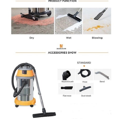 Vacuum Cleaner - 30l - 1200w + Gift Of 3 In 1 Sweeper