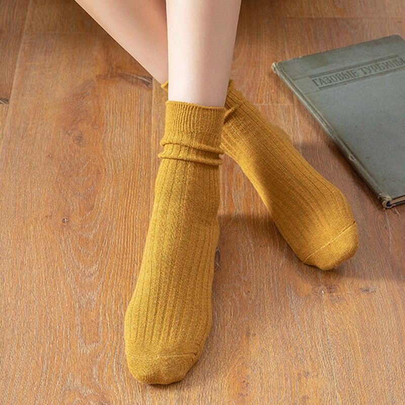 Women Spring Autumn Cotton Socks Casual Socks 10 Pairs