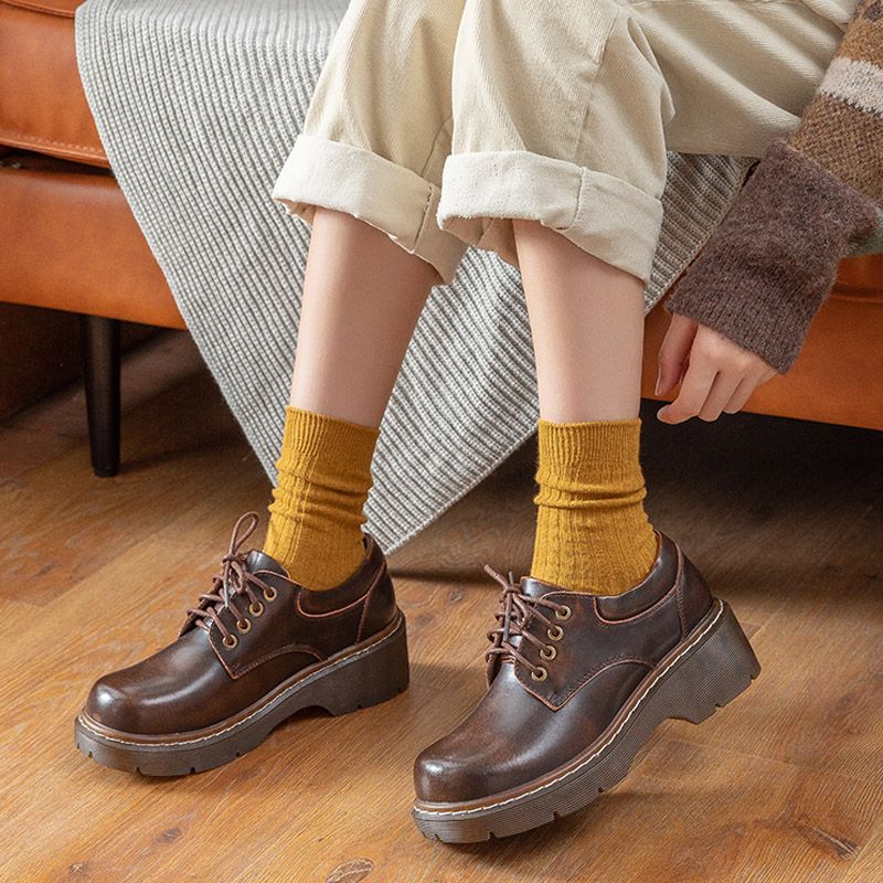 Women Spring Autumn Cotton Socks Casual Socks 10 Pairs