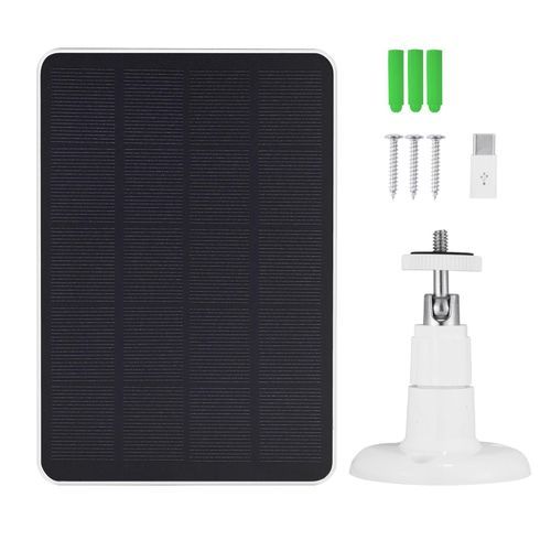 4W 5V Low Power Surveillance Camera Solar Charging Panel