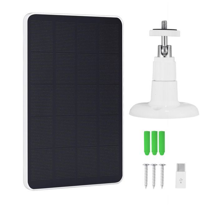 4W 5V Low Power Surveillance Camera Solar Charging Panel