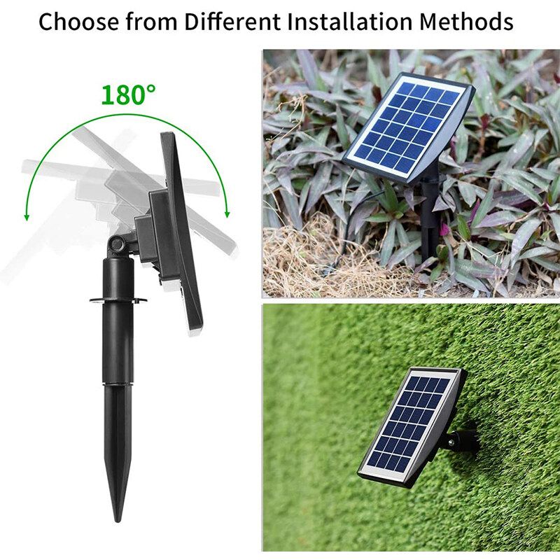 Solar Powered 200L/H 2W 6V Water Fountain Pump Waterproof IP65 For Pool Garden Sprinkler Outdoor Engineering Decoration Swimming Birdbath Floating ,Spray Height 40-60CM